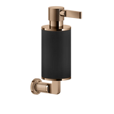 Gessi Inciso distributeur de savon en pierre frittée noire 58514